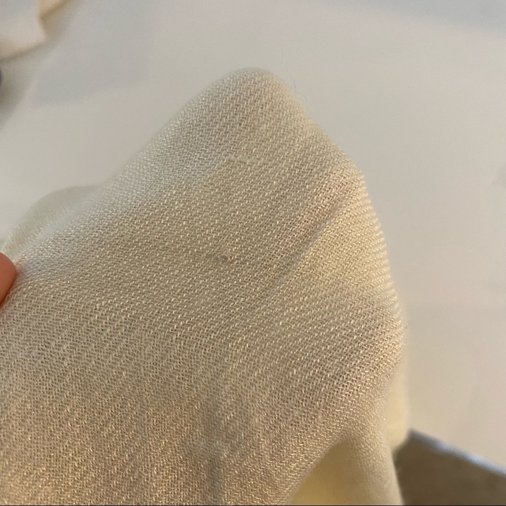 Cream Scarf - Picture 7 of 7